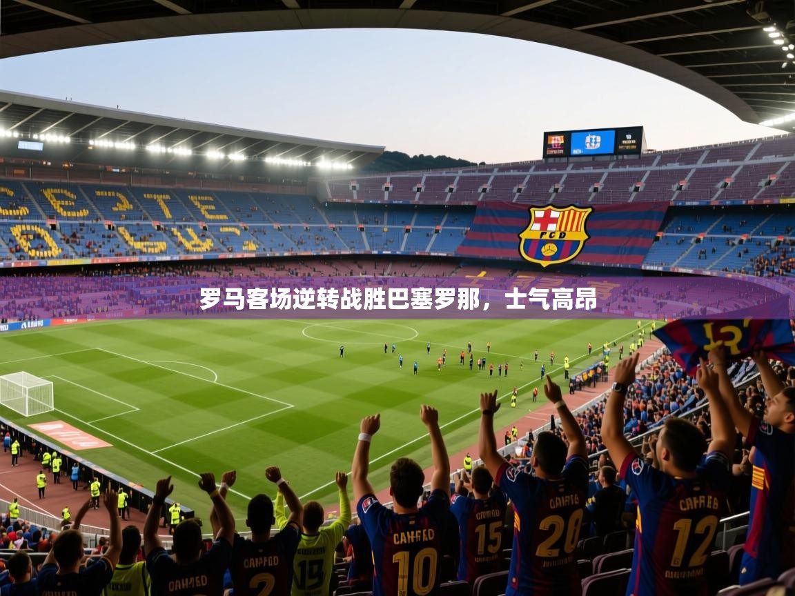 罗马客场逆转战胜巴塞罗那，士气高昂